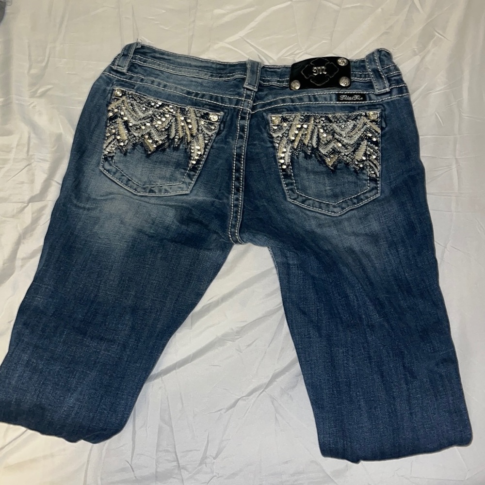 Miss Me blue jeans size 29 hood condition